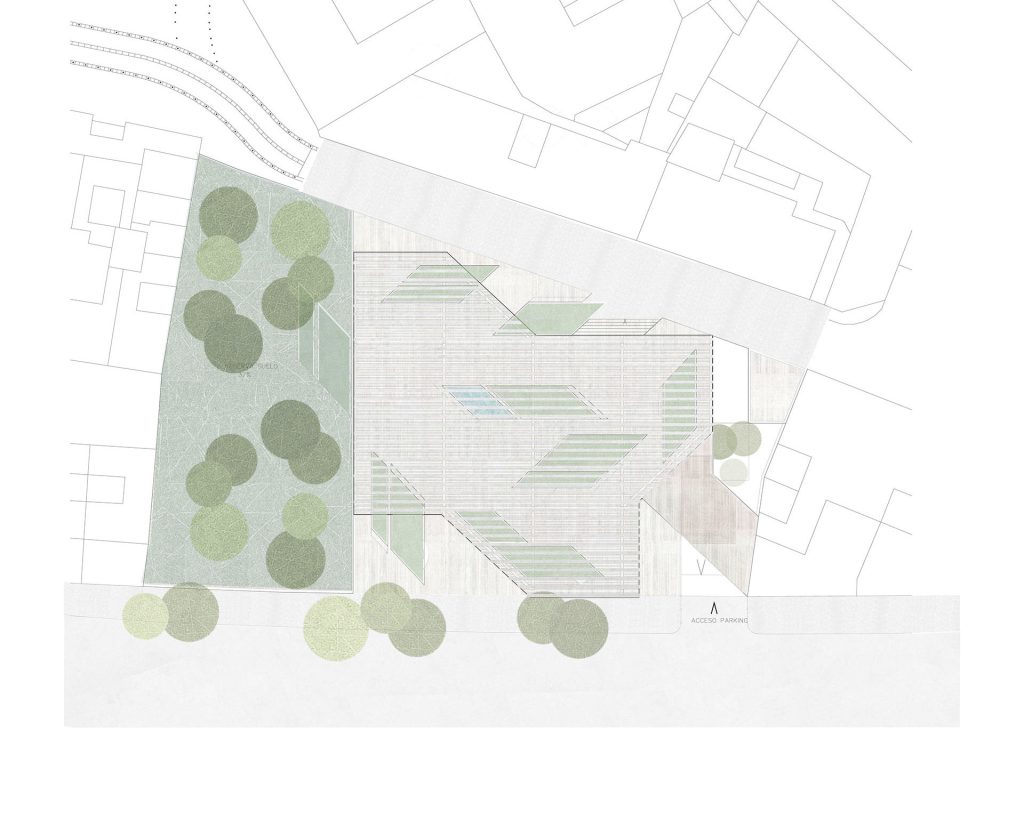 Proyecto arquitectura plaza y aparcamiento subterráneo en Alcalá de Guadaira